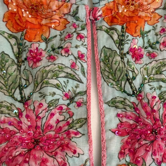 Elegant Floral Long Sleeve Maxi Dress - Picture 4 of 9